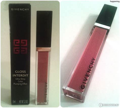 Givenchy Rose Taboo (04) Gloss Interdit Ultra